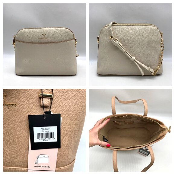 Nanette Lepore Faux Leather Brielle 'Bag in a Bag 'Tote & Crossbody - Picture 10 of 10